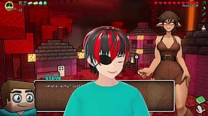 i love this hot underwear in hornycraft cosplay