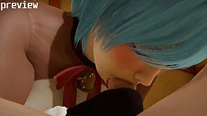 She surprised me with a steamy 3D hentai session for New Year’s Eve!