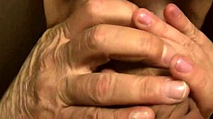 Pierced Cock Jerked and Cumming Hard