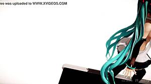 Feels Like I'm Walking On Sunshine With Piconano-Femto In Wild 3D Anime Masturbation