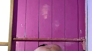 i ate the tasty brazilian granny's big pussy after fixing her shower, she moaned so loud!