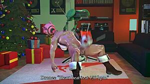 Johnny Cage in an intriguing sexual encounter.