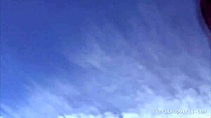 this teen is sucking and riding two dicks at once