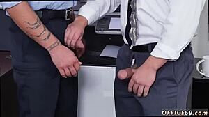 Straight Arabian Men Masturbate as One Gets Gay Blowjob