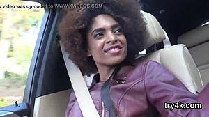 Erotic cutie gives a blowjob in pov and gets spread twat penetrated deeply