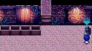 tanned girl natsuki in hentai game ep 6 gets asked for striptease by weird guy