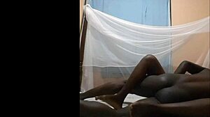 Ebony Pussy Gets Drilled Hard and She Loves It