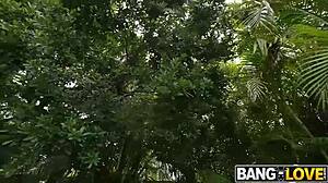 Jovan Jordan's Monster Cock Fucks Nicole Aria's Tight Ass in Anal Missionary