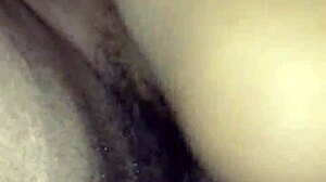 my interracial girlfriend rides monster cock for creampie
