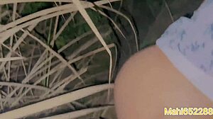 Desi Village Girl Taken to Jungle at Night and Fucked Hard!