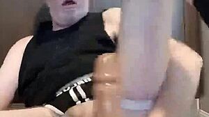 Thomas Odea Shows Big Ass And Cock In Gay Masturbation With Monster Cock