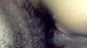 my interracial girlfriend rides monster cock for creampie