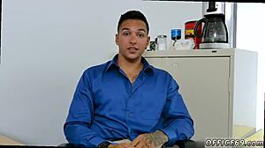 Hot Gay Teacher Fucks Crew Members For First Time In Movie