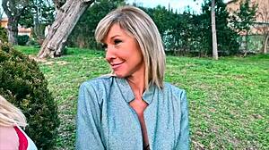 french blonde milf seeks threesome