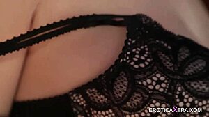 babe in stunning stockings gets drilled deep in steamy lingerie encounter