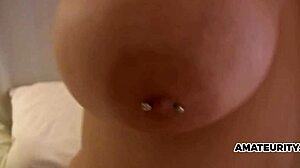 Stepmom receives handjob from stepsis in pov view