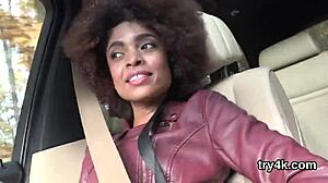 Erotic cutie gives a blowjob in pov and gets spread twat penetrated deeply