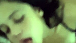 Venezuelan teen sucks and swallows cum like a slut in amateur scene