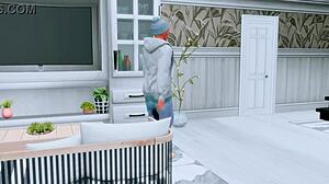 Futanari Girlfriend Arranges Hard Anal Sex For Cheating Wife While Husband Cuckold Watches In Sims 4 Anime Hentai Sfm