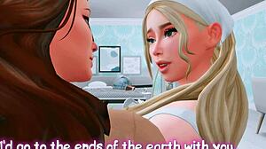 Futanari Girlfriend Arranges Hard Anal Sex For Cheating Wife While Husband Cuckold Watches In Sims 4 Anime Hentai Sfm