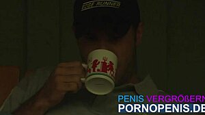 Blonde hottie Lauren Phoenix gets outdoor fuck with cumshot and muff diving