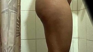 spy camera films colombian professor karelys culona in public outdoor setting, revealing her athletic body and sexy pussy