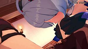 Bell Ganyu from Genshin Impact Stars in Wild 3D Hentai Adventure