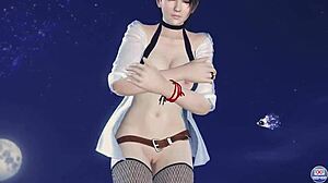 Detailed View of Doaxvv's Momiji in Nude Pose