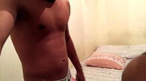 Ebony teen morena gives delicious blowjob to monster cock with cumshot