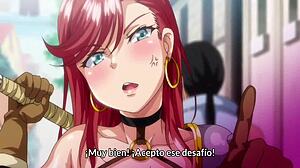 In this anime hentai, when you think you're tough but you're a fresa.