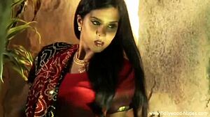 Sacred sensuality shines through ancient Indian dance with erotic nude moves