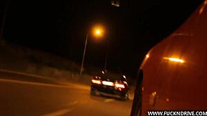 Teen 18+ Czech Girl's Hardcore Car Test Drive