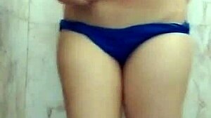 Is Her Big Boobs Enough For Self-Fucking In The Bathroom?