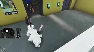 Exploring churn vector gameplay in 3d furry world.