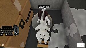 Exploring churn vector gameplay in 3d furry world.