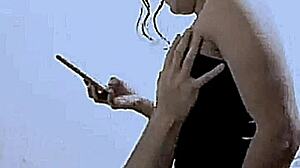 I smell my stepsister's underwear and it makes her so horny