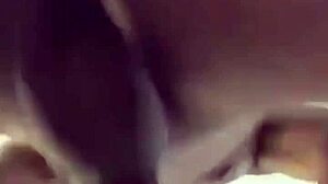 Petite ebony rides monster cock in homemade fuck