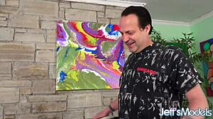 fat slut becki butterfly bends over for hard pounding 😈