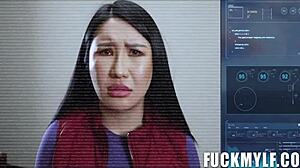 Alexia Anders, Suki Sin, James Bang, and Leo Vice in a Group Cum Fest