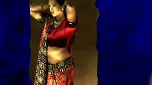 Sacred sensuality shines through ancient Indian dance with erotic nude moves