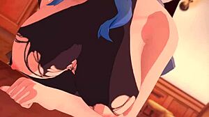 Bell Ganyu from Genshin Impact Stars in Wild 3D Hentai Adventure