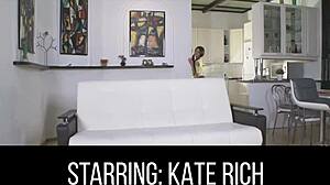 Kate Rich's first anal quest with toys