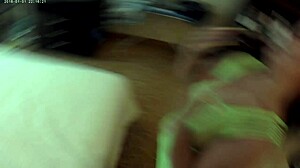 Close Up Shemale Hard Cock Jerking