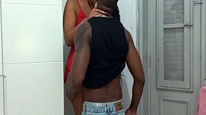 Well-endowed amateur fucks me hard in room during halloween party