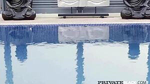 Katrin Tequila's ass gets fucked by big black cock in private