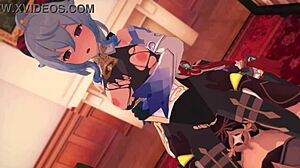 Bell Ganyu from Genshin Impact Stars in Wild 3D Hentai Adventure