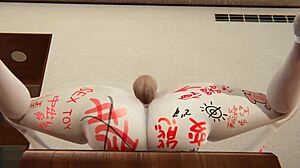 another horny babe in 3d anime