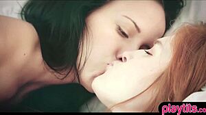 I watch real redhead teen lesbian sex with brunette, it's amazing!