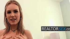 Cheating babe flashes pierced nipples in family in-laws