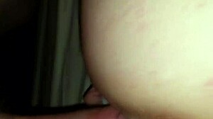 Sexy ass wife bends over in doggystyle position using vibrator on her wet pussy for intense pleasure.